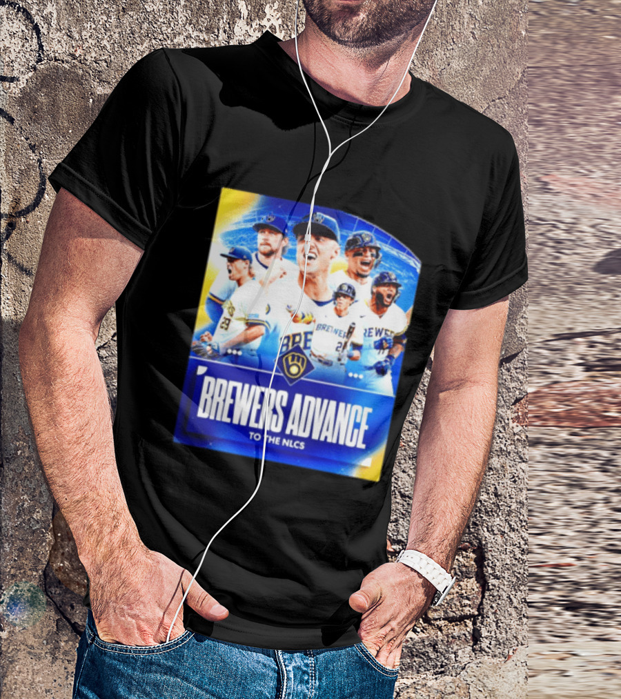Milwaukee Brewers Advance To The NLCS 2026 Victory Celebration T-Shirt