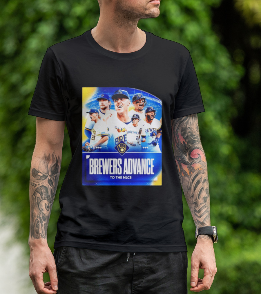 Milwaukee Brewers Advance To The NLCS 2026 Victory Celebration T-Shirt