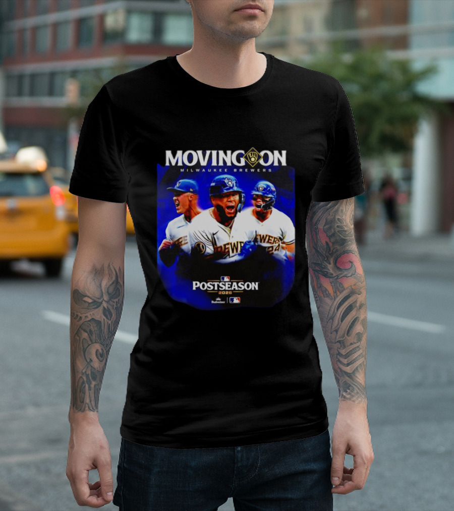 Moving On Milwaukee Brewers Postseason 2026 MLB Celebration T-Shirt