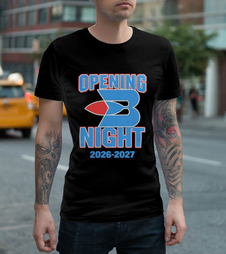 Opening Night 2026 2027 Buffalo Braves T-Shirt