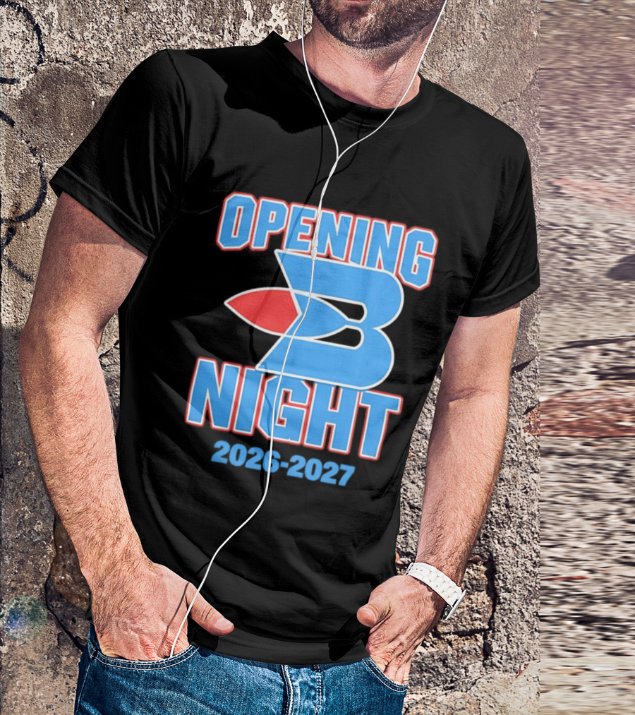 Opening Night 2026 2027 Buffalo Braves T-Shirt