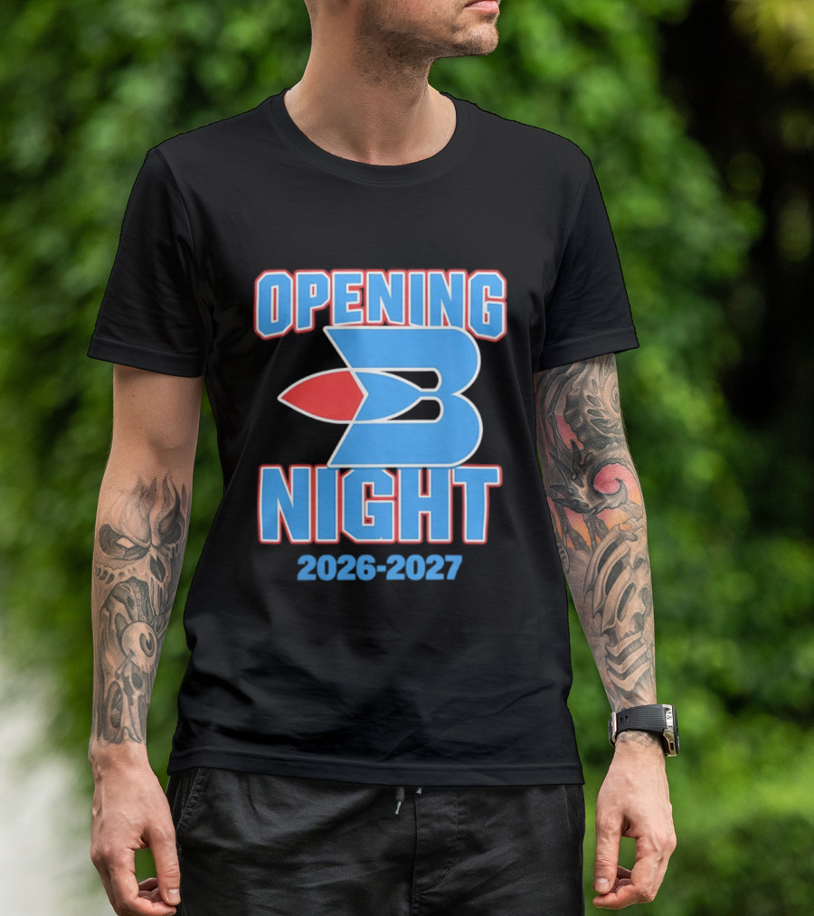 Opening Night 2026 2027 Buffalo Braves T-Shirt