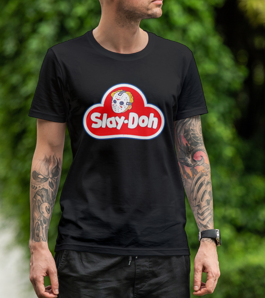 Slay Doh Jason Voorhees Mashup Friday The 13th T-Shirt
