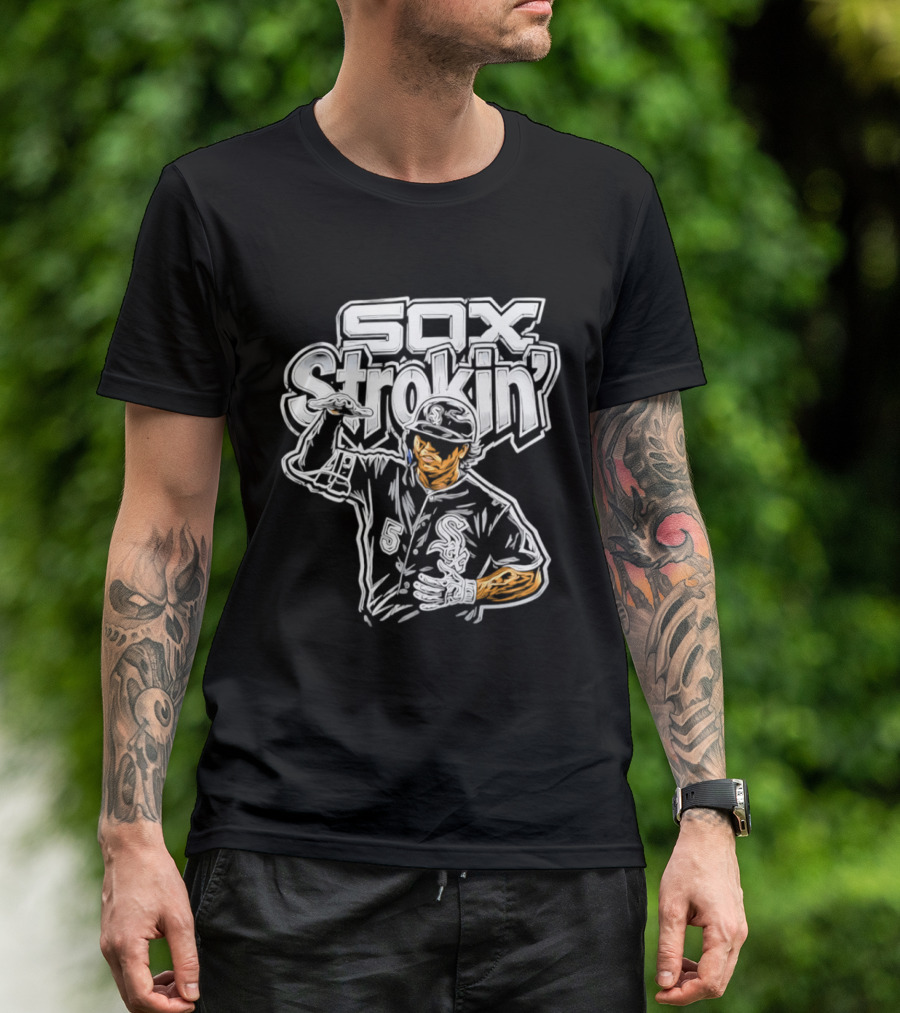 Sox Strokin' Chicago White Sox Player T-Shirt