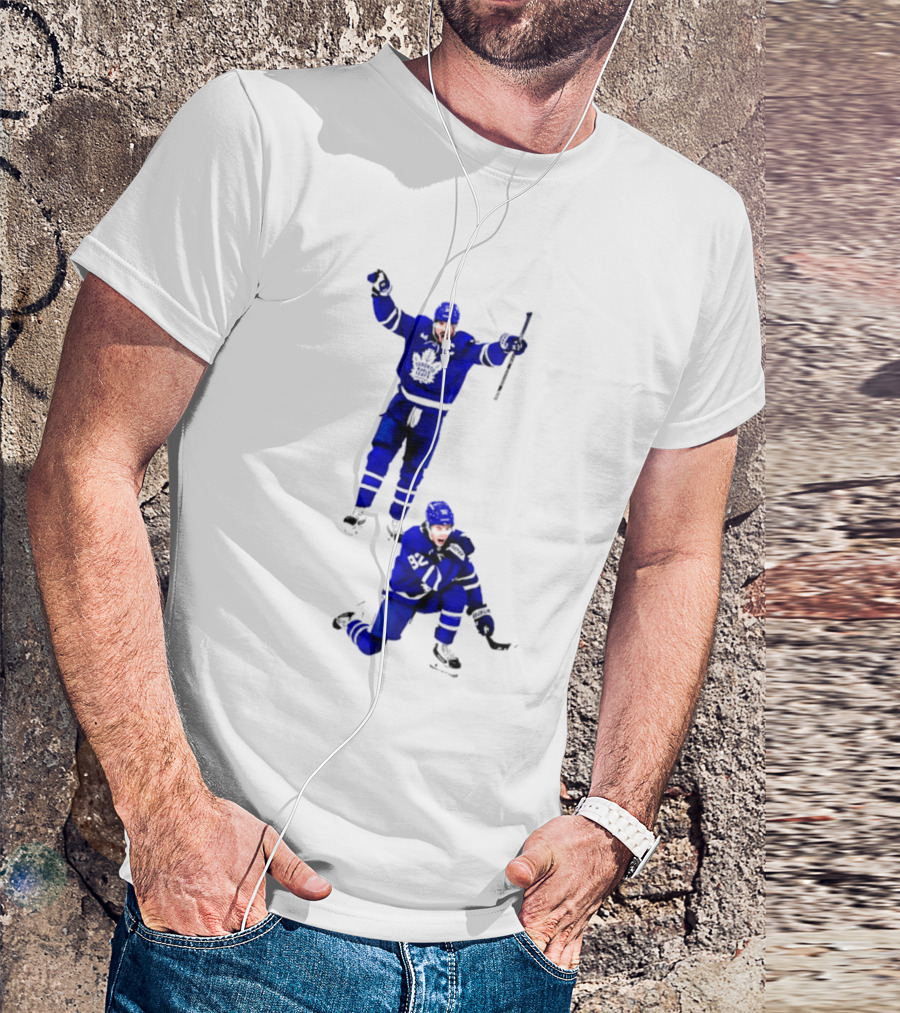 Auston Matthews Gavin McKenna Toronto Maple Leafs Firts One Hockey Players T-Shirt