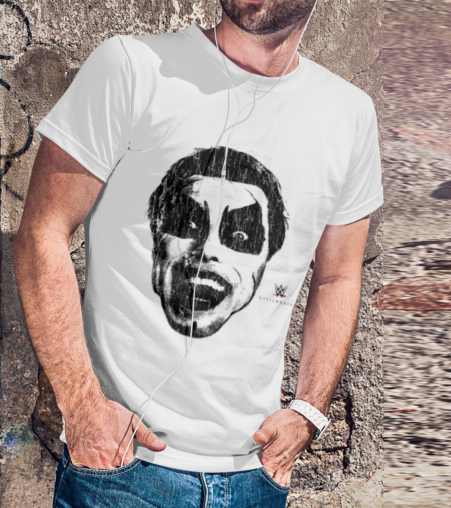 Civil Regime WWE Danhausen You Are Cursed American WWE Collaboration T-Shirt