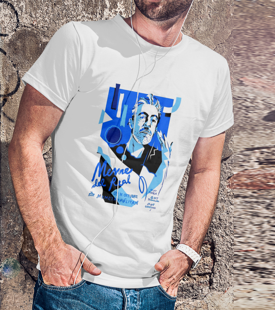 Meme Del Real 09 De Octubre 2026 Metropolitán MX Concert T-Shirt