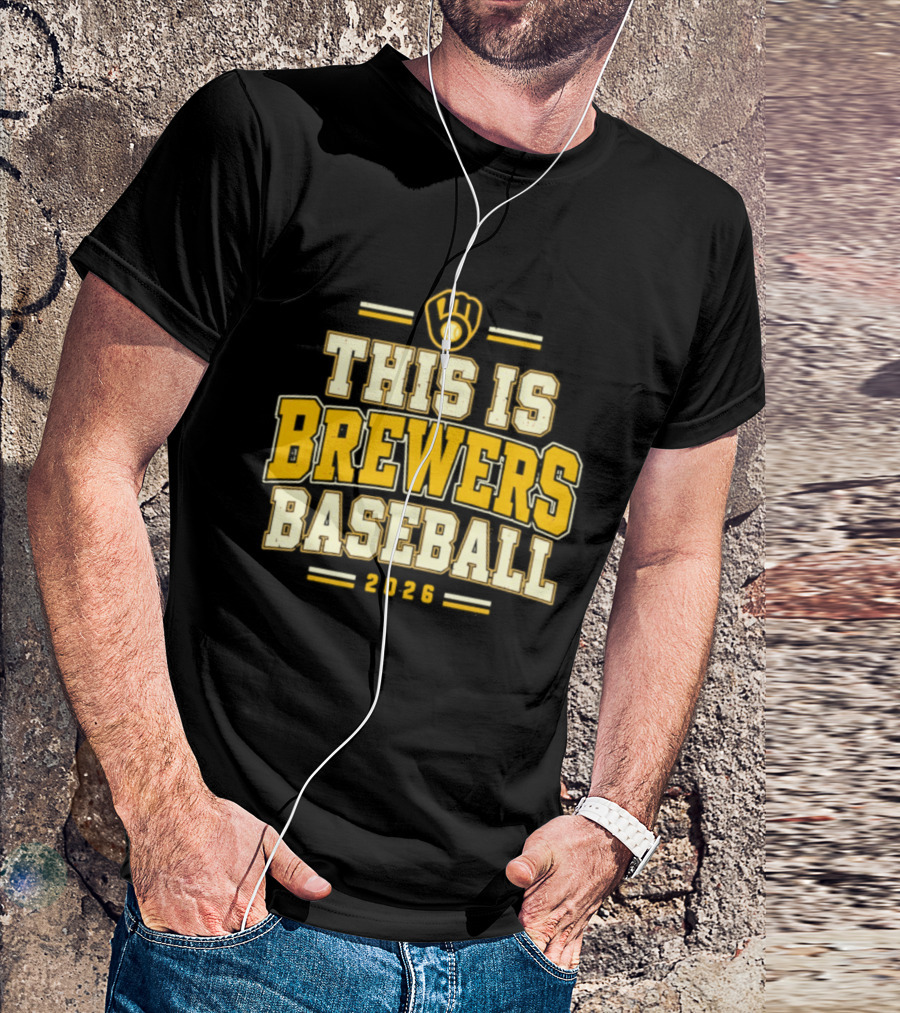 NLCS 2026 Milwaukee Brewers This Is Brewers Baseball T-Shirt
