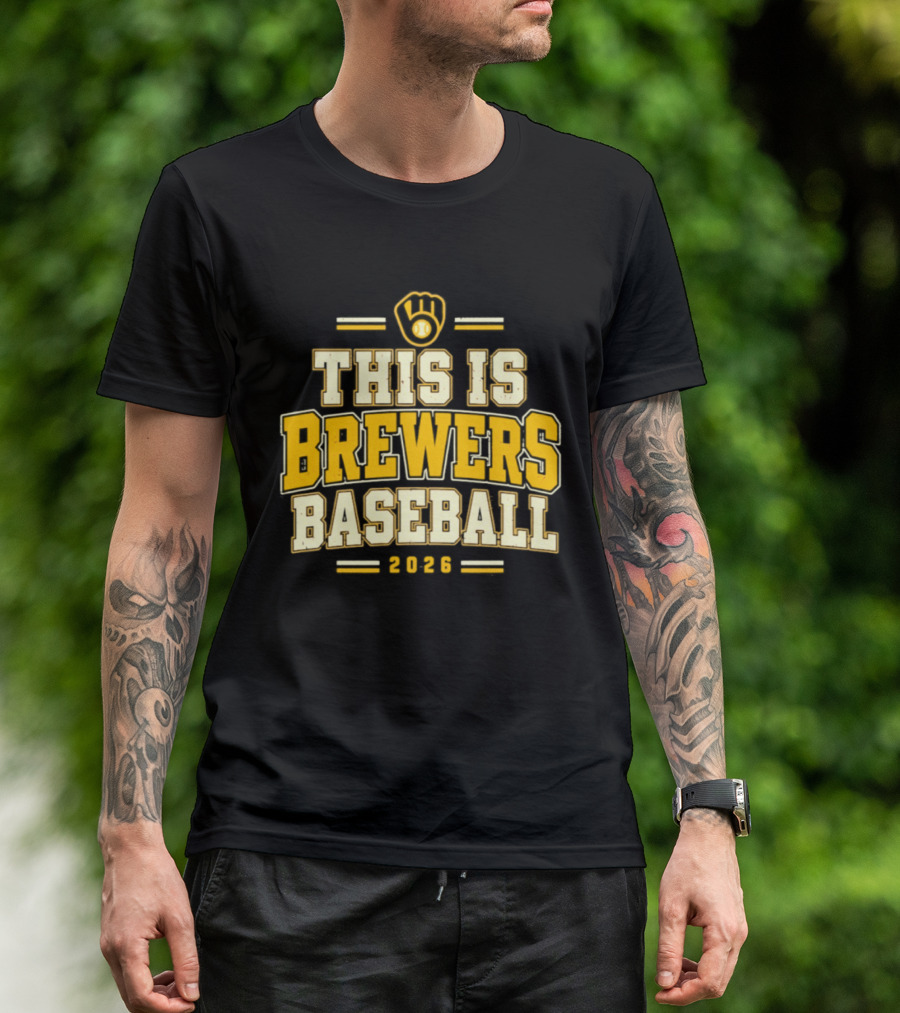 NLCS 2026 Milwaukee Brewers This Is Brewers Baseball T-Shirt
