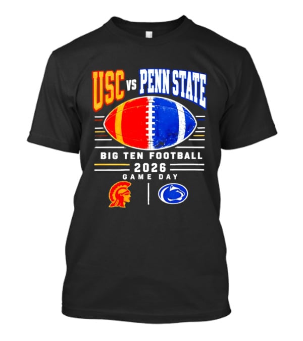 USC Vs Penn State Big Ten Football 2026 Game Day T-Shirt