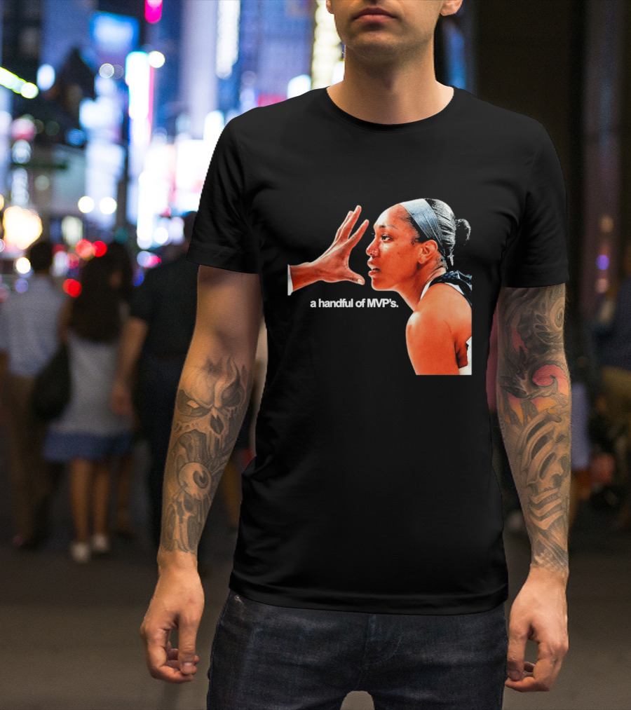 A'ja Wilson A Handful Of MVP's T-Shirt