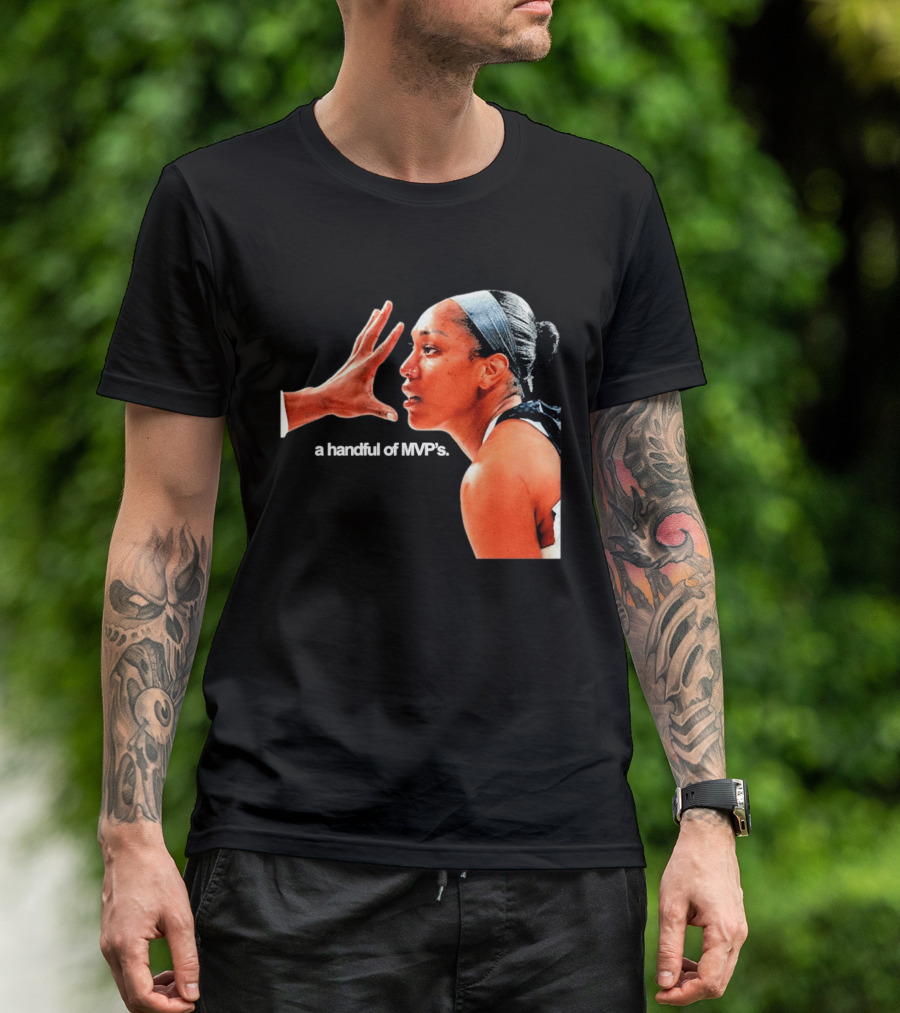 A'ja Wilson A Handful Of MVP's T-Shirt
