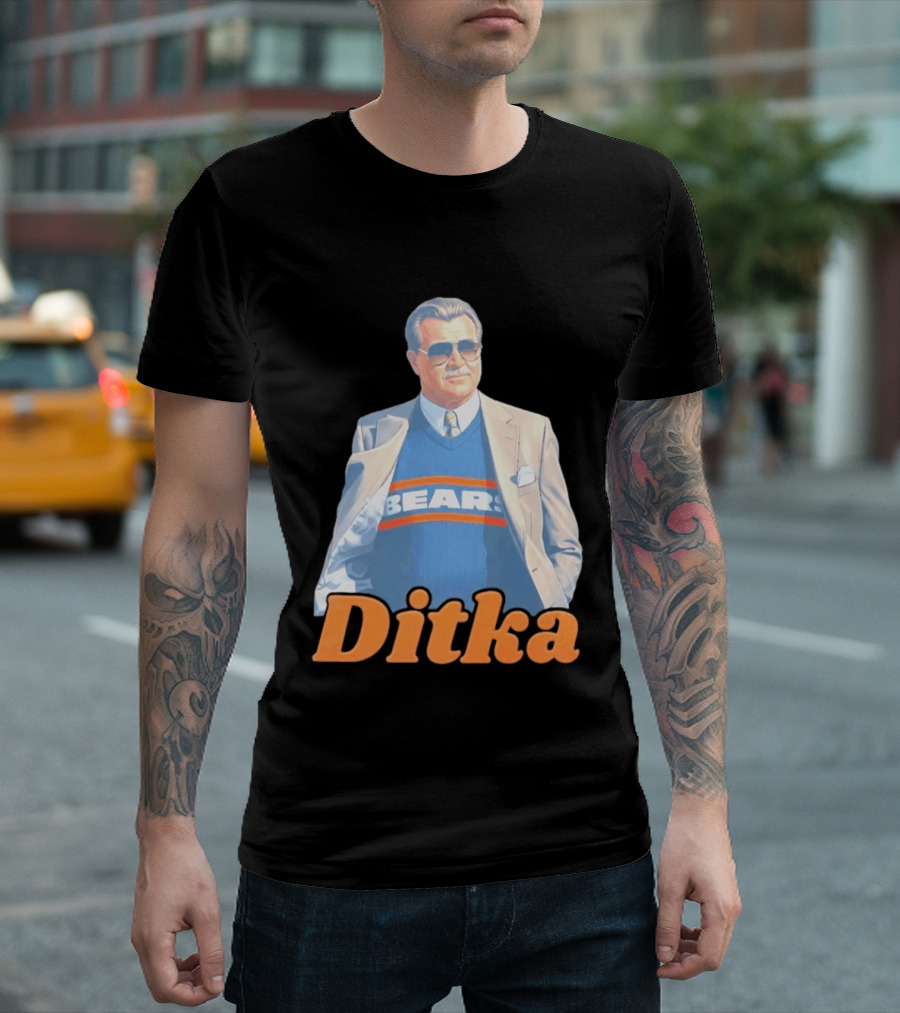 Ditka Bears Chicago Football Coach T-Shirt