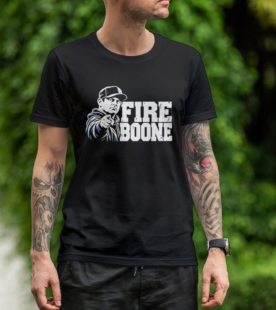 Yankees Fire Boone Distressed T-Shirt