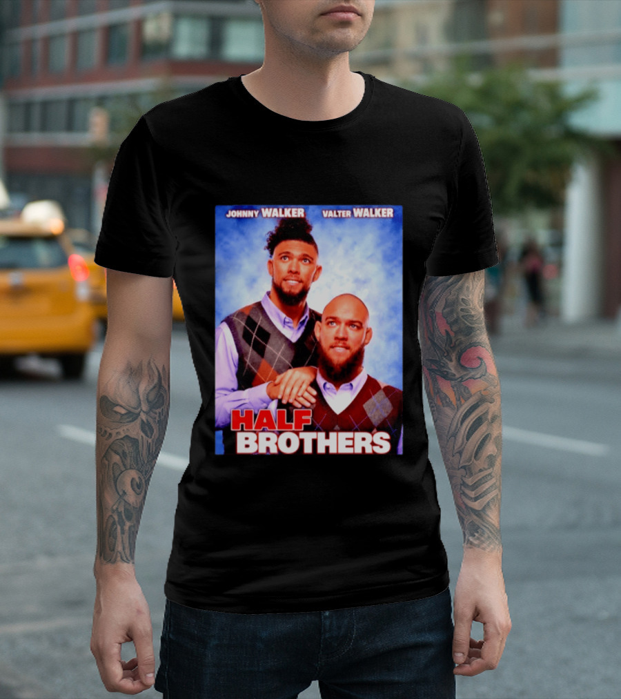 Johnny Walker Valter Walker Half Brothers Meme T-Shirt