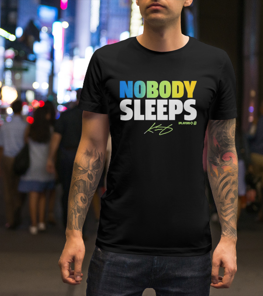 Kevin Cash Nobody Sleeps Signature Summer B T-Shirt