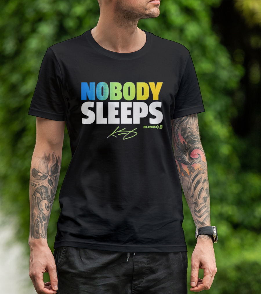 Kevin Cash Nobody Sleeps Signature Summer B T-Shirt