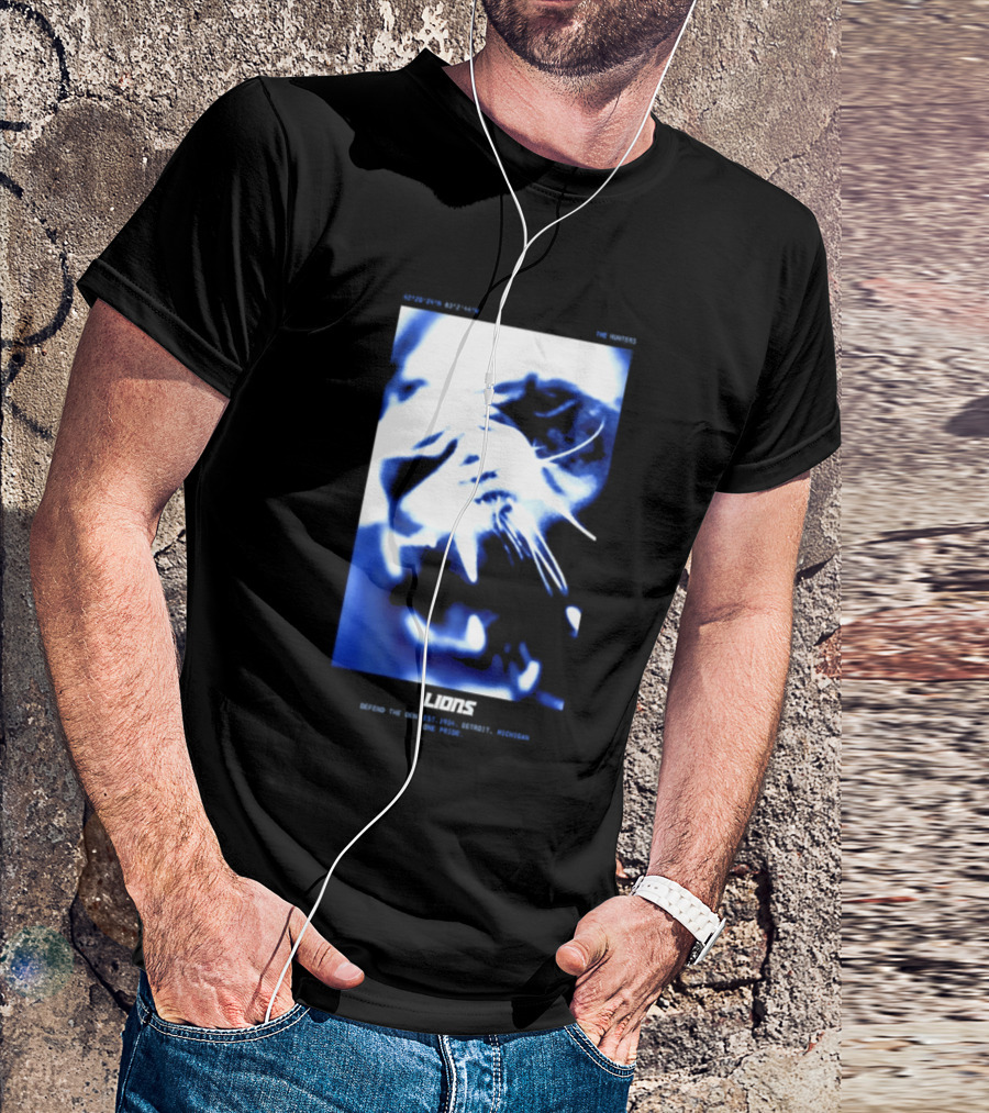 Detroit Lions 2026 Rivalries Collection Loose Fit Boyfriend Lions Inner Strength Outer Toughness Excellence T-Shirt