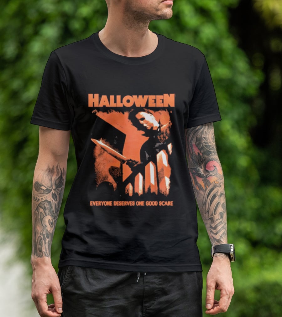 Halloween Michael Myers Everyone Deserves One Good Scare T-Shirt