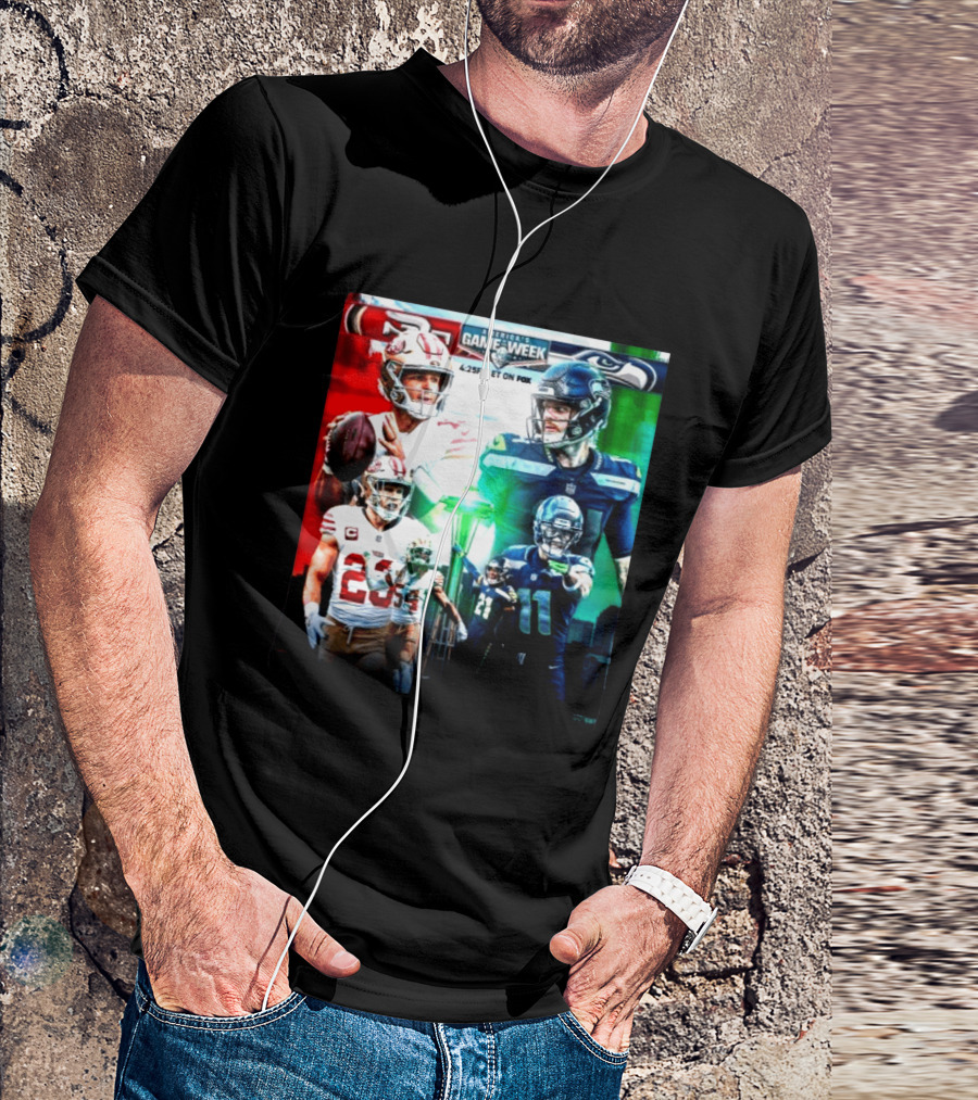 San Francisco 49ers Vs Seattle Seahawks America's Game Of The Week 2026 NFC West Showdown On Fox 4:25PM ET T-Shirt