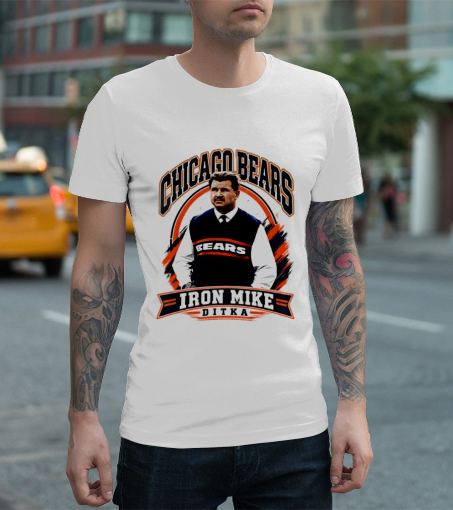 Chicago Bears Iron Mike Ditka Legends T-Shirt