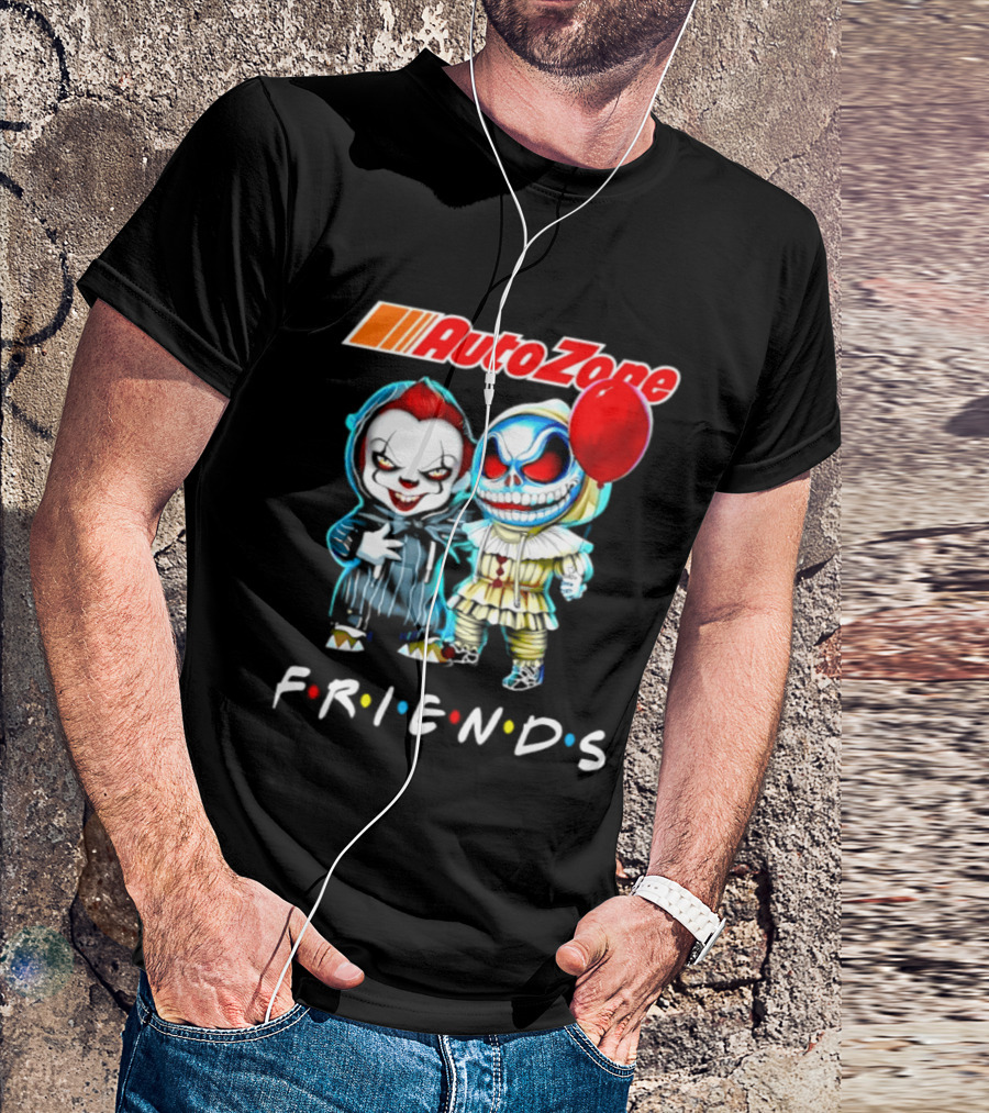 AutoZone Pennywise Skellington Friends 2026 Halloween Event T-Shirt