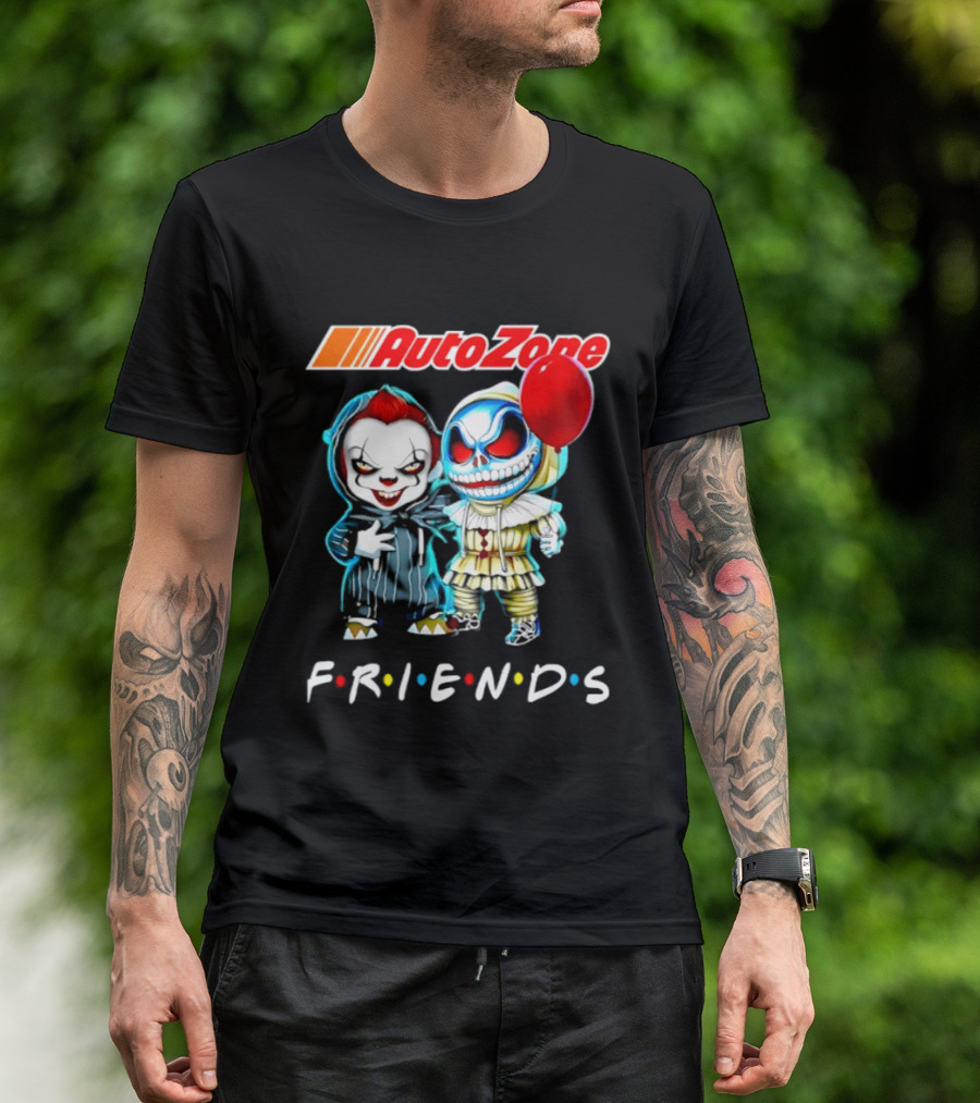 AutoZone Pennywise Skellington Friends 2026 Halloween Event T-Shirt