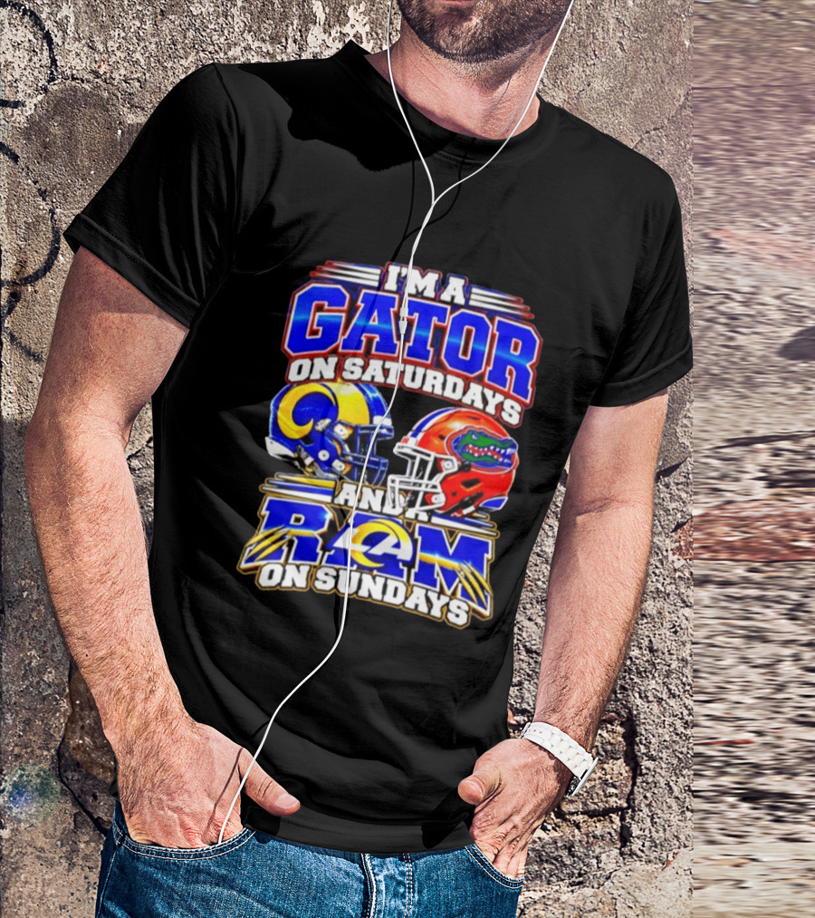 I'm A Gator On Saturdays And A Ram On Sundays 2026 T-Shirt