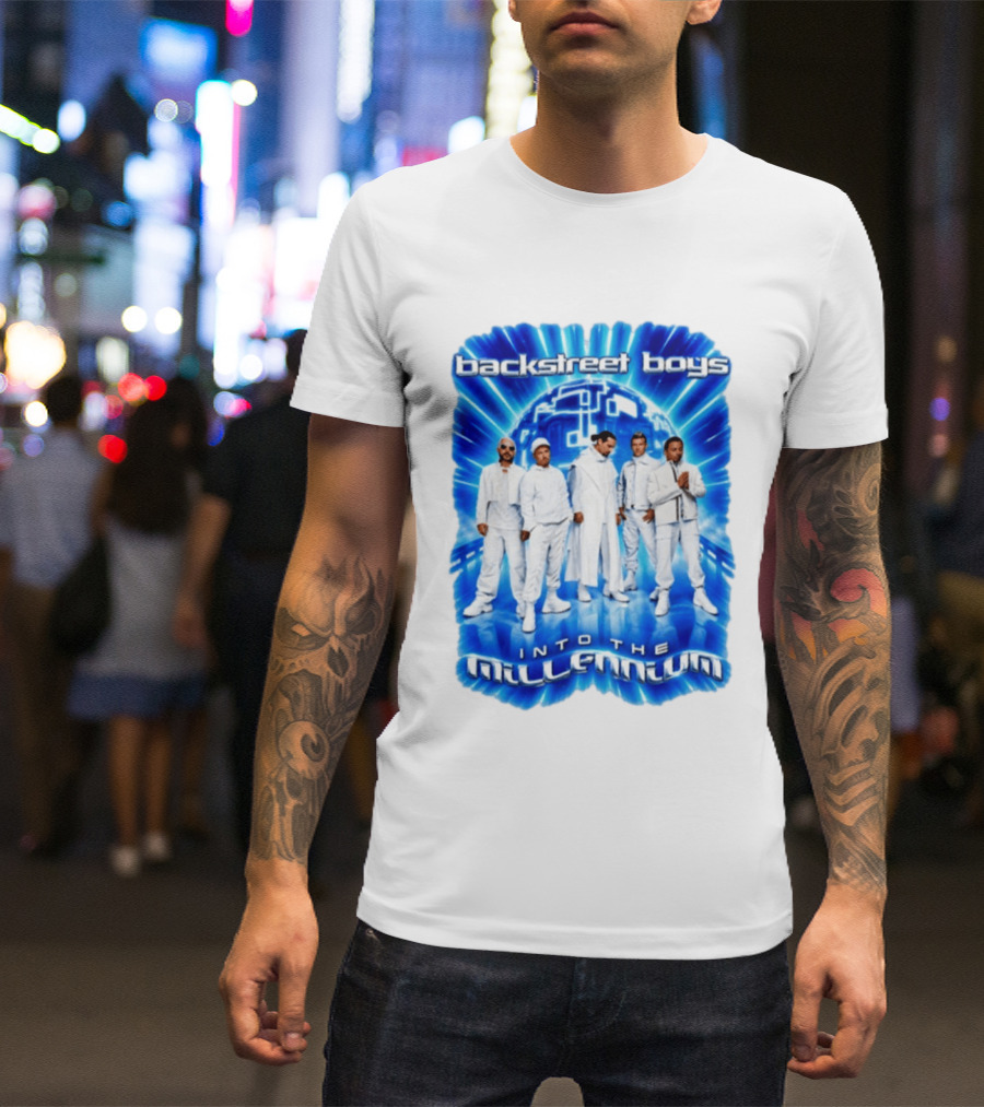 Backstreet Boys Into The Millennium 90s Boy Band Reunion Tour T-Shirt