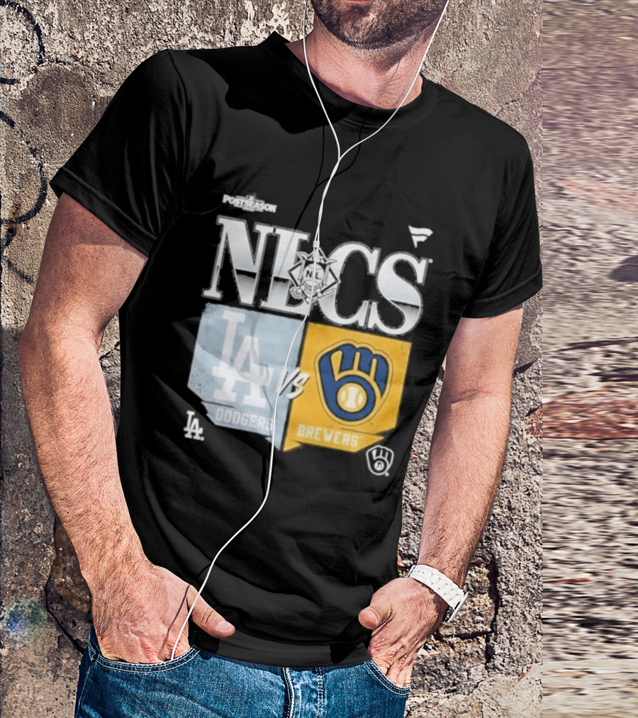 NLCS 2026 LA Dodgers Vs Milwaukee Brewers Matchup T-Shirt