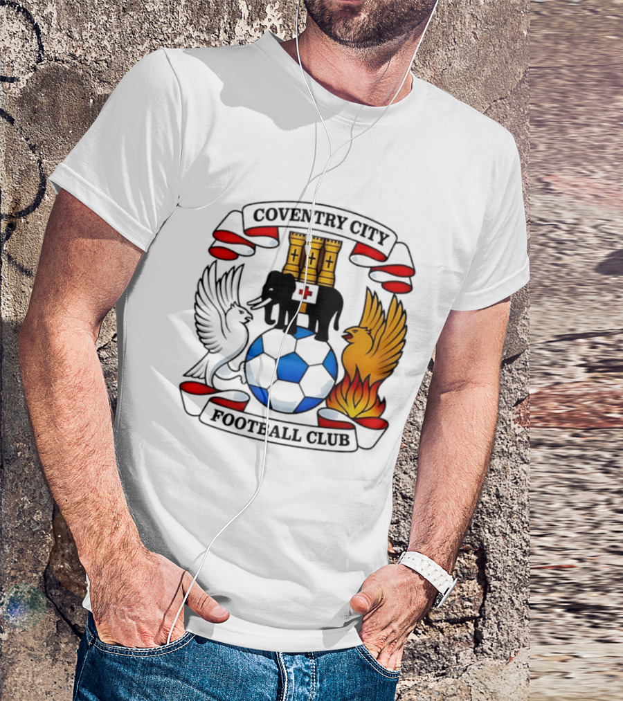Coventry City Football Club All Pink Charity Event T-Shirt