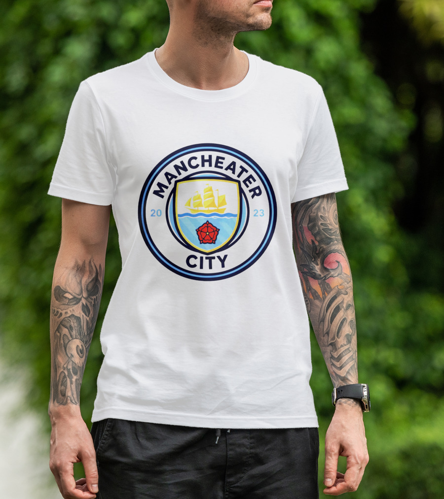 Mancheater City 2023 Manchester City Investigation Robbed T-Shirt