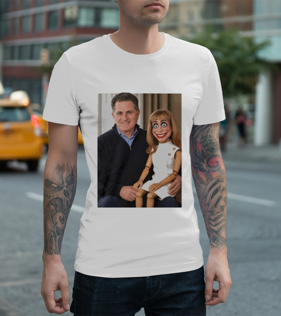 Michael Dell Ventriloquist Dummy T-Shirt