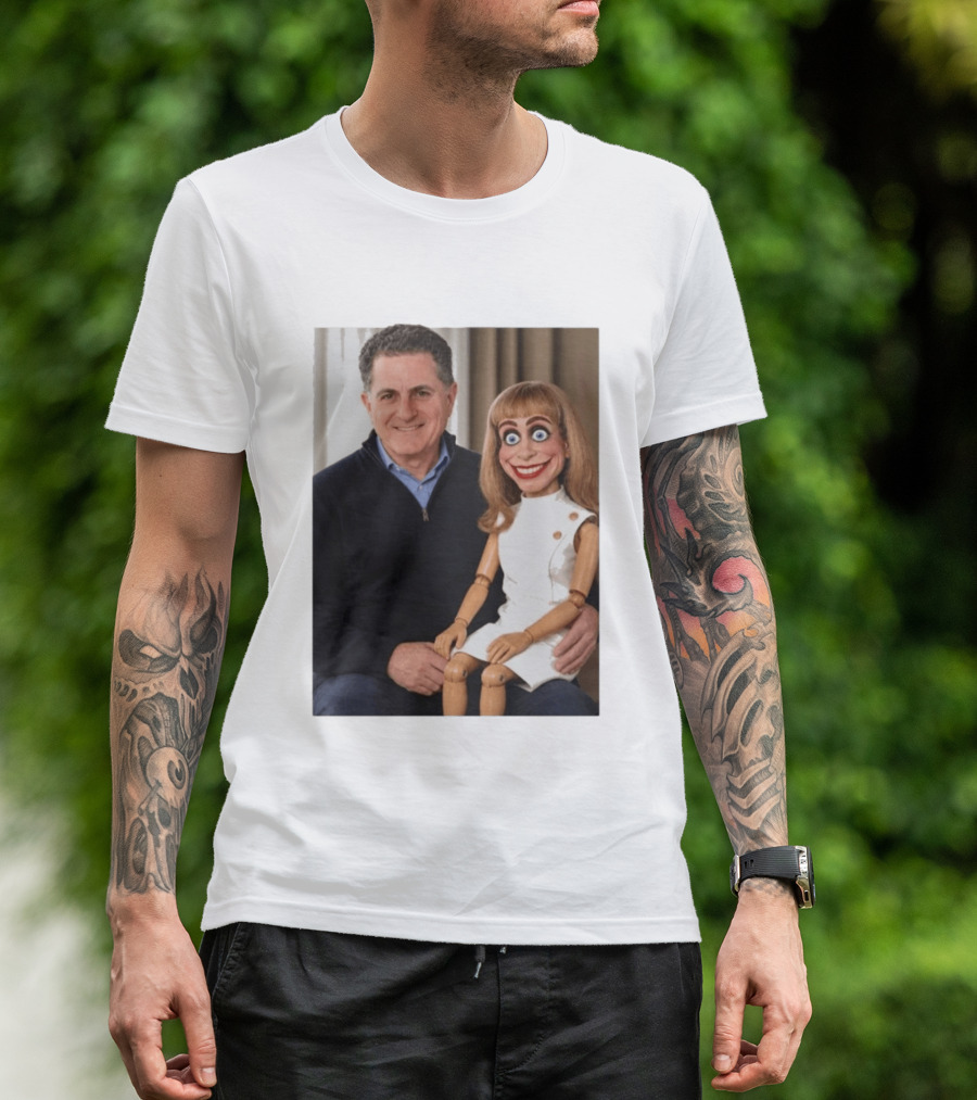 Michael Dell Ventriloquist Dummy T-Shirt