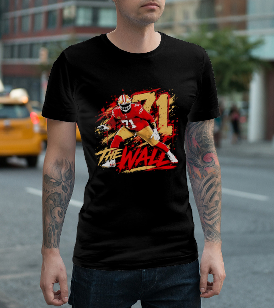 Trent Williams 71 The Wall San Francisco Football NFL T-Shirt