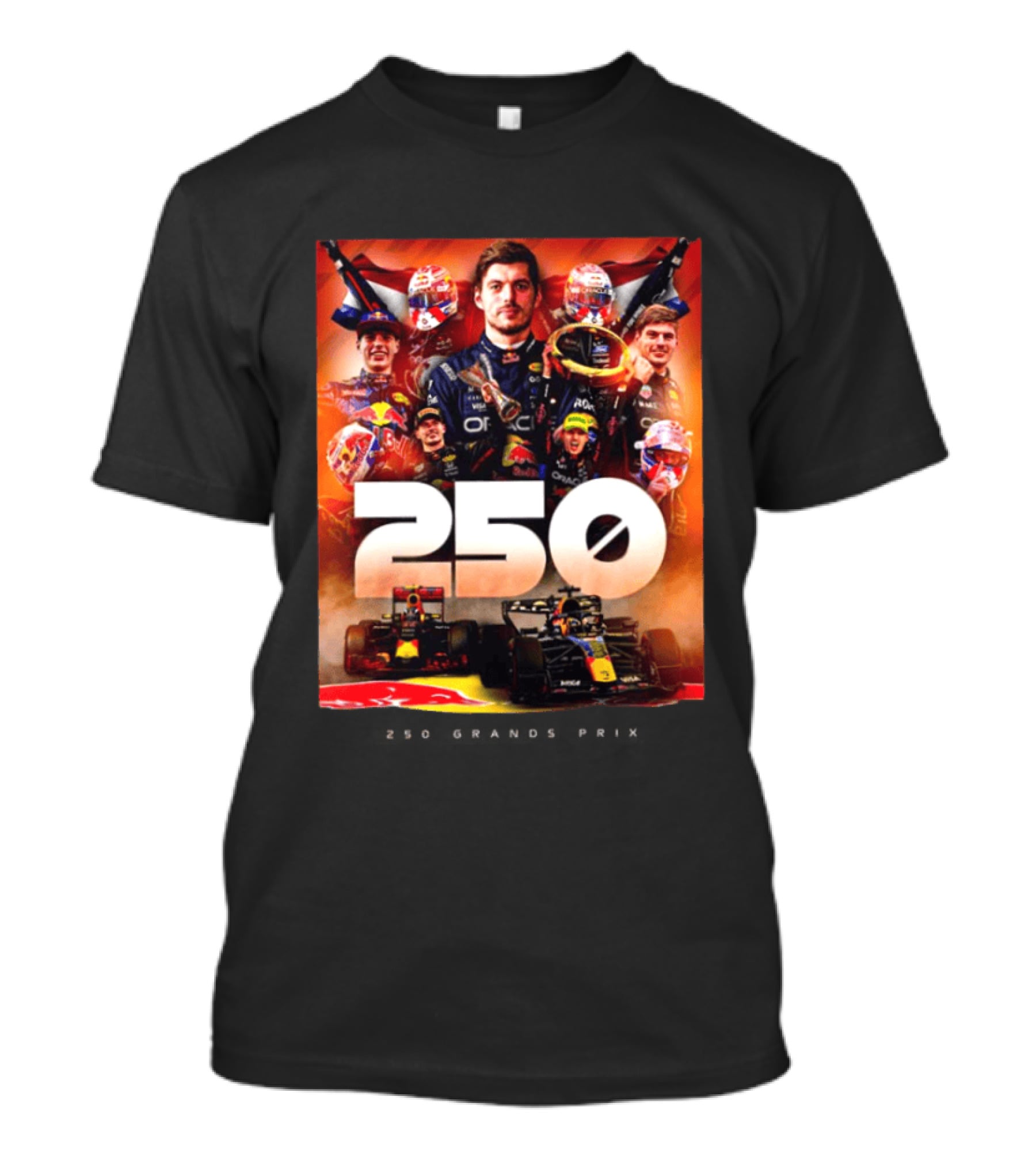 Max Verstappen 250 Oracel Racing 2026 Singapore GP Formula1 T-Shirt