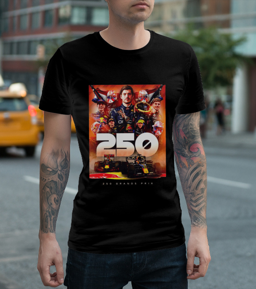 Max Verstappen 250 Oracel Racing 2026 Singapore GP Formula1 T-Shirt