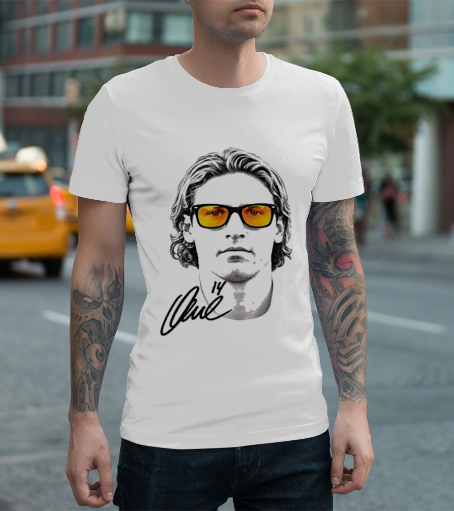 Antoine Griezmann Marcos Llorente 14 Signature Glasses T-Shirt