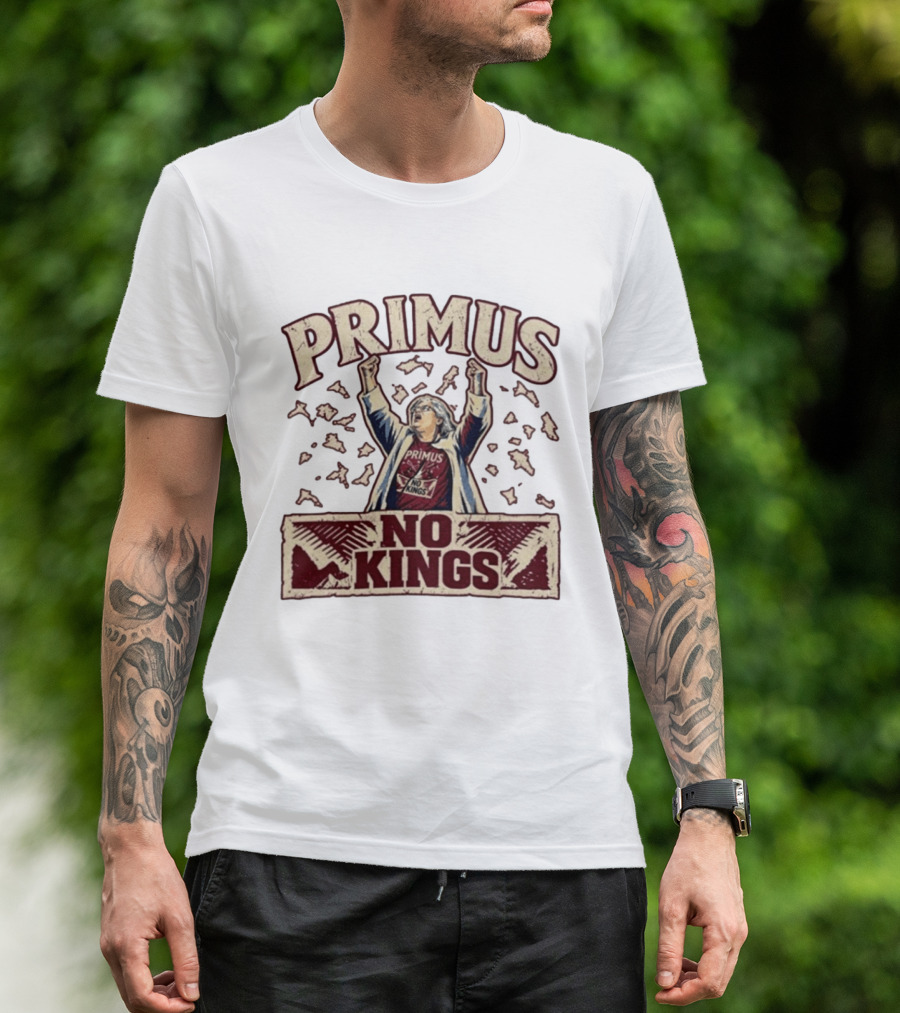 Primus No Kings Farewell Tour 2026 T-Shirt