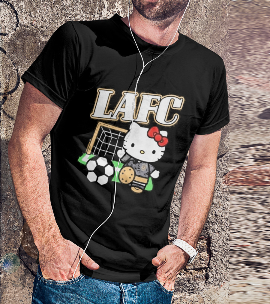 LAFC Hello Kitty Collaboration Soccer Theme October 2026 T-Shirt