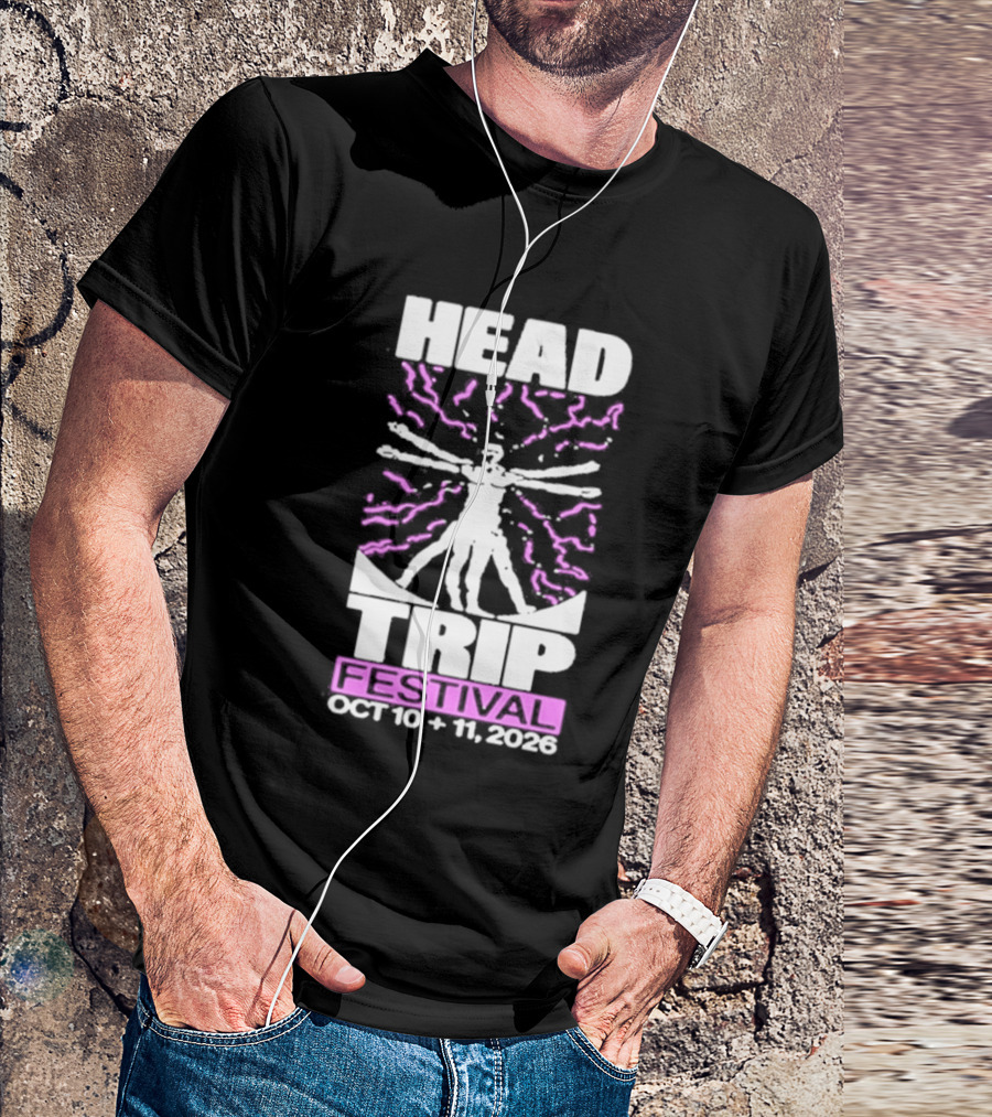 Head Trip Festival Empire Polo Club Oct 10 & 11 2026 Indio CA T-Shirt
