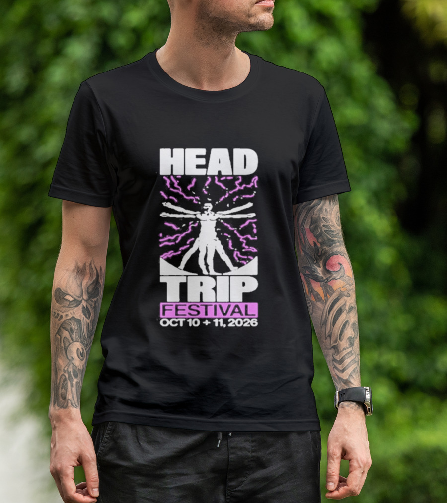 Head Trip Festival Empire Polo Club Oct 10 & 11 2026 Indio CA T-Shirt