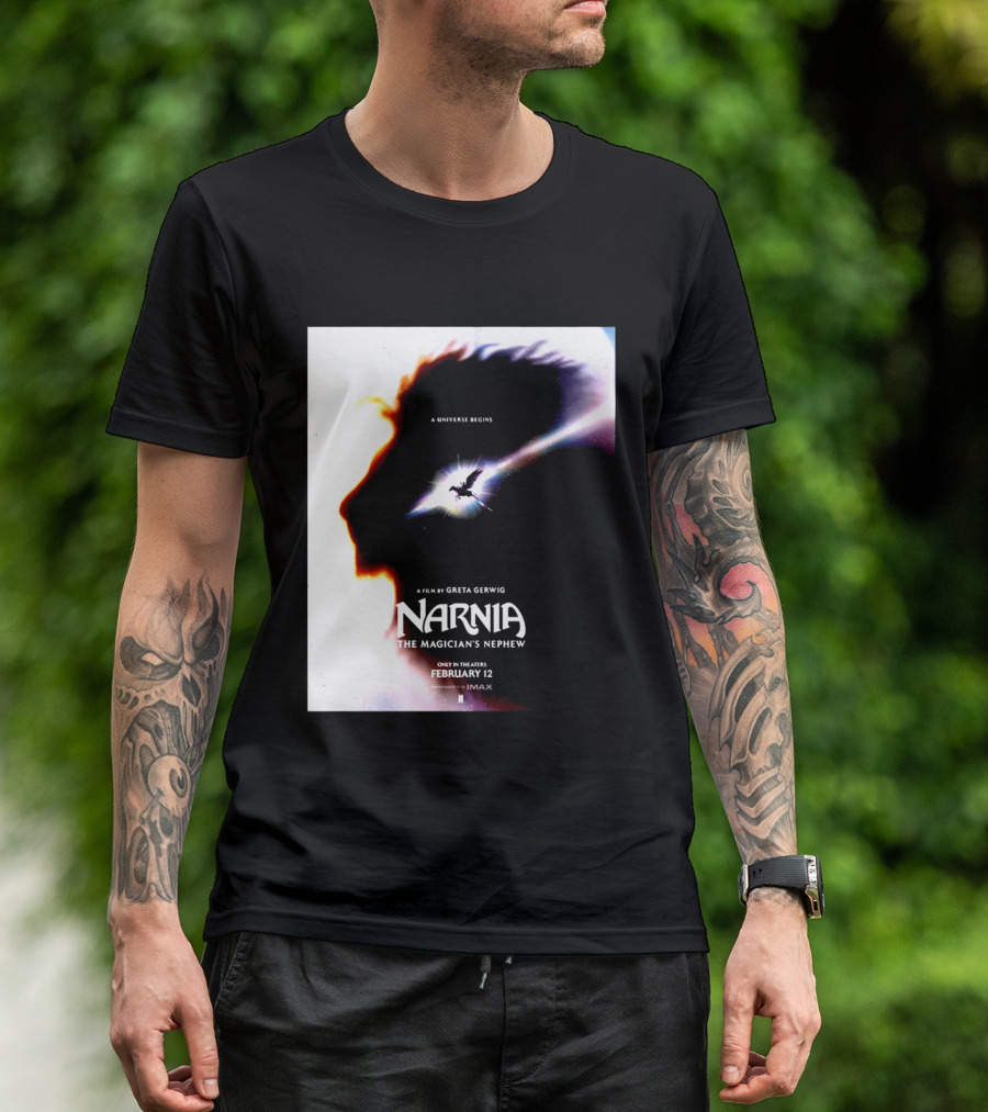 Narnia The Magician's Nephew A Universe Begins Film By Greta Gerwig IMAX Release February 12 T-Shirt
