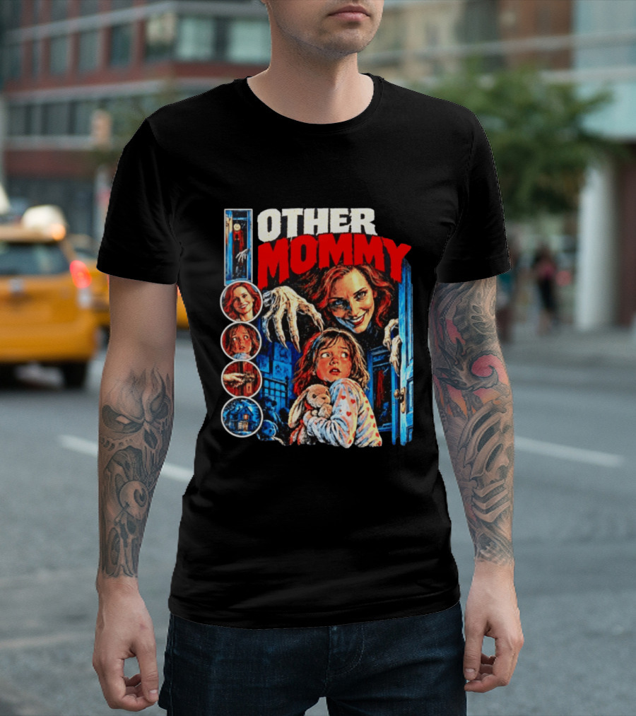 Other Mommy Coraline Horror Movie Bootleg Halloween Creepy T-Shirt