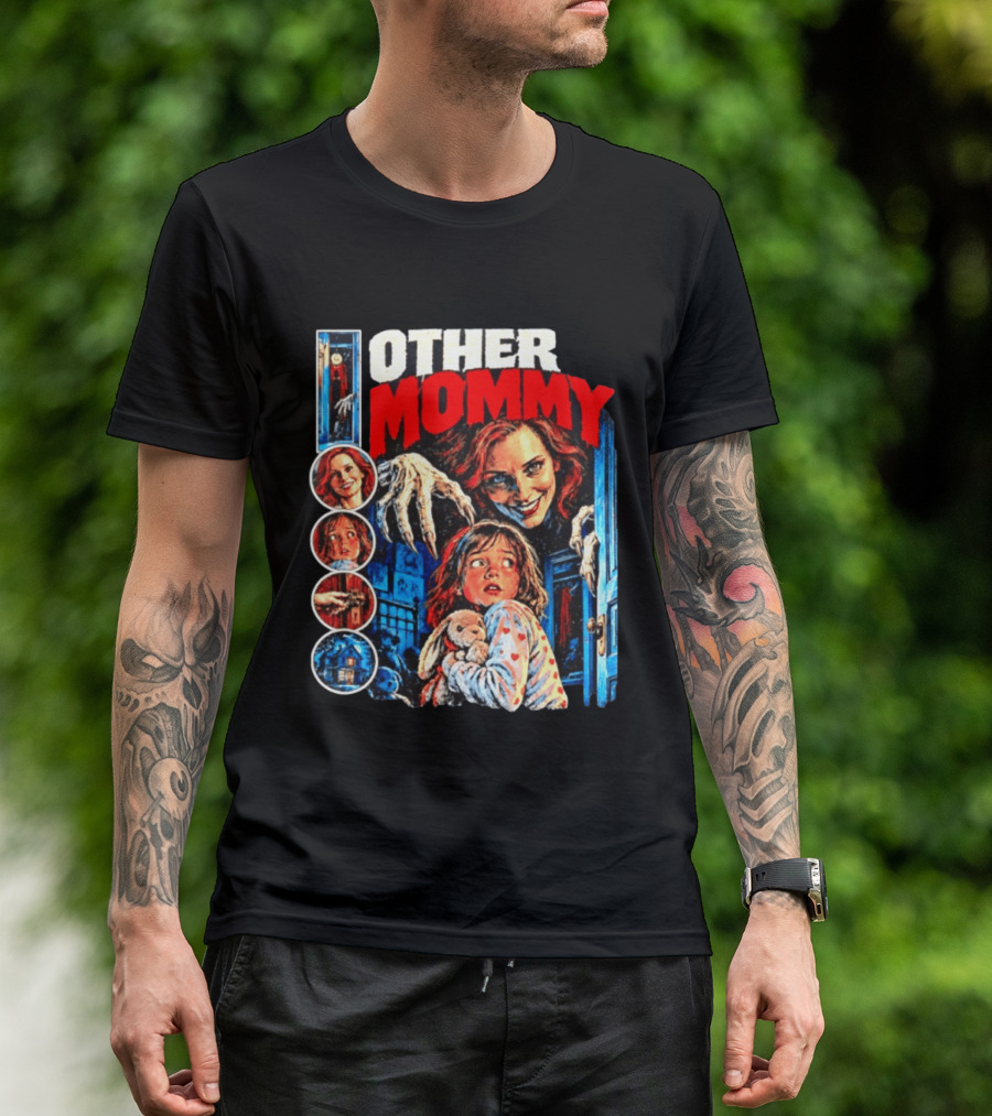 Other Mommy Coraline Horror Movie Bootleg Halloween Creepy T-Shirt