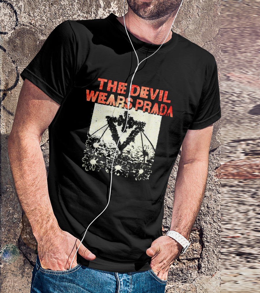 The Devil Wears Prada Flowers Tour UK And Europe 2026 Tour Dates T-Shirt