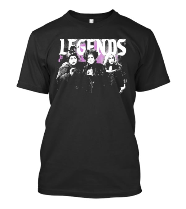 The Sanderson Sisters Spooky Legends Halloween 2026 Vintage Halloween Magic T-Shirt