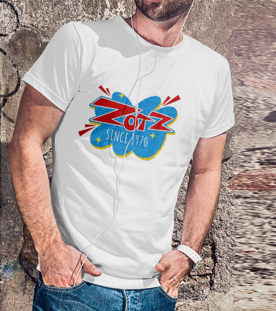 Shane Hawkins Zotz Pop Art Retro Since 1970 T-Shirt