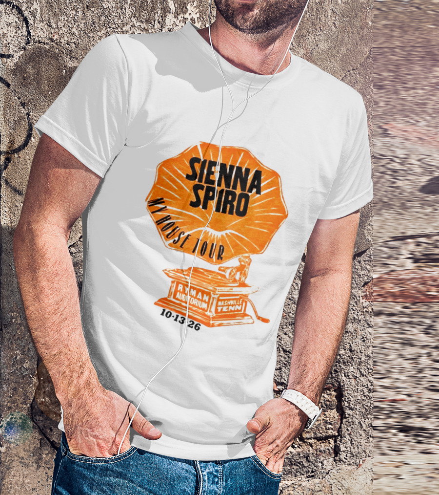 Sienna Spiro My House Tour Ryman Auditorium Nashville Tenn 101326 T-Shirt