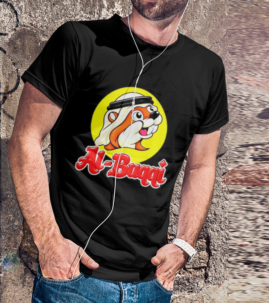 Al Buqqi Beaver Bucees Kufi Cartoon T-Shirt